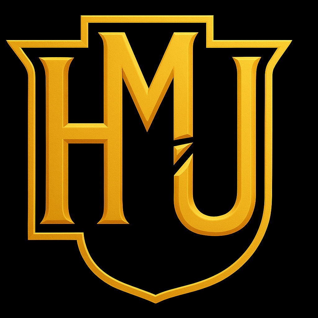 Logo Barbearia HMJ